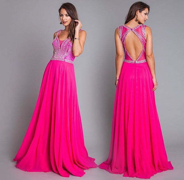 loja pink vestidos de festa